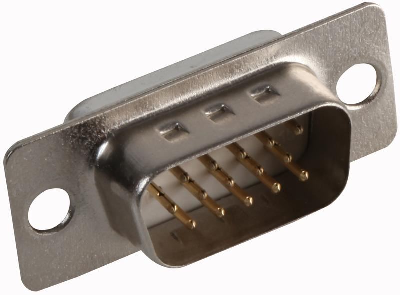 PRO SIGNAL - Connecteur D-Sub Haute Densité 15 broches, Pôle mâle, soudure