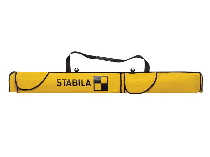 Stabila Bolsa Combinada con 5 Bolsillos para Niveles de Burbuja, 127cm
