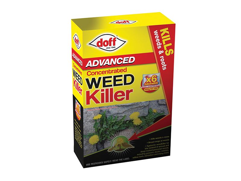 Doff Geconcentreerd Onkruidverdelger, 6 x 100ml Zakjes