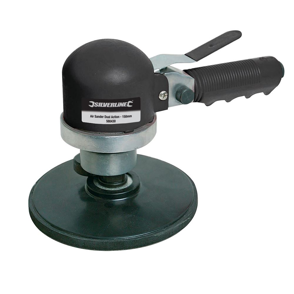 Silverline 150mm Air Sander & Polisher with Speed Regulator