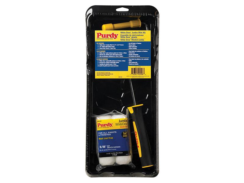 Purdy White Dove Jumbo Mini 페인트 롤러 키트 114mm