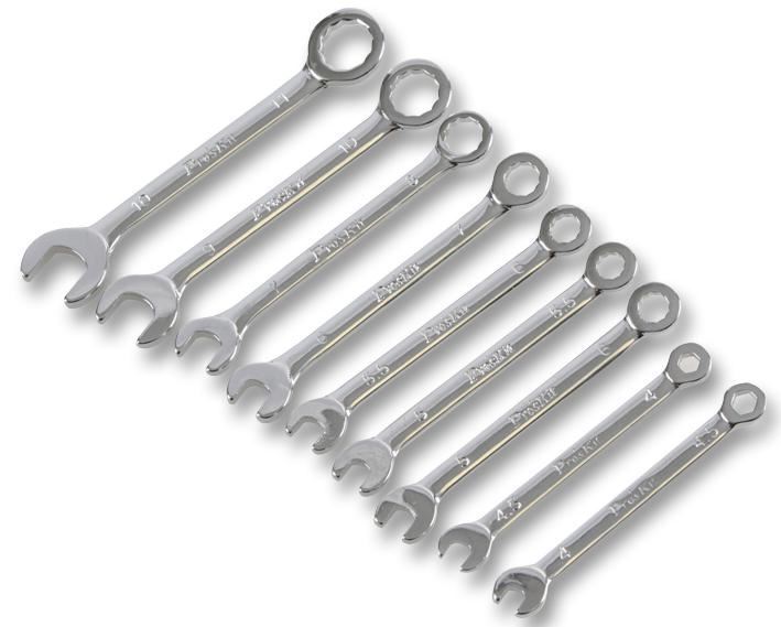 Pro'S Kit Σειρά 10 Μικρών Συναρμολογήσιμων Κλειδιών, Μετρικές Διαστάσεις