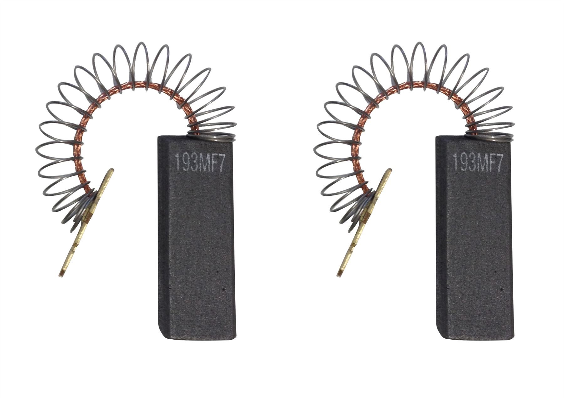 2 balais de charbon pour lave-linge Bosch-Siemens, 5x12,5x32mm