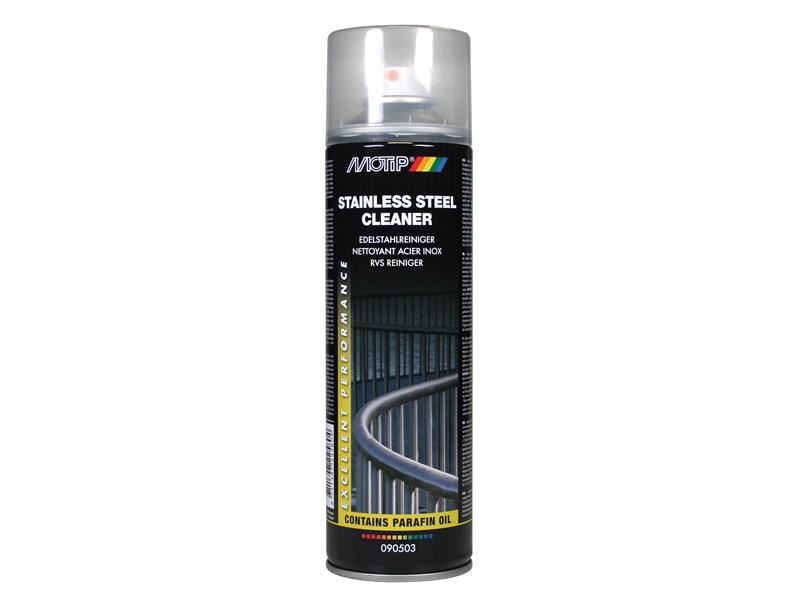 MOTIP Pro Nettoyant Spray pour Acier Inoxydable 500ml