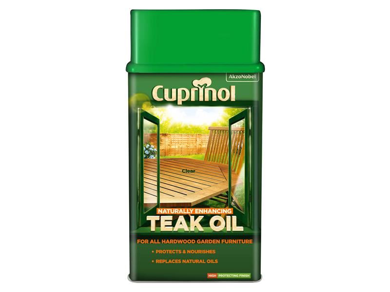 Cuprinol Aceite Natural Protector para Teja Transparente 1L