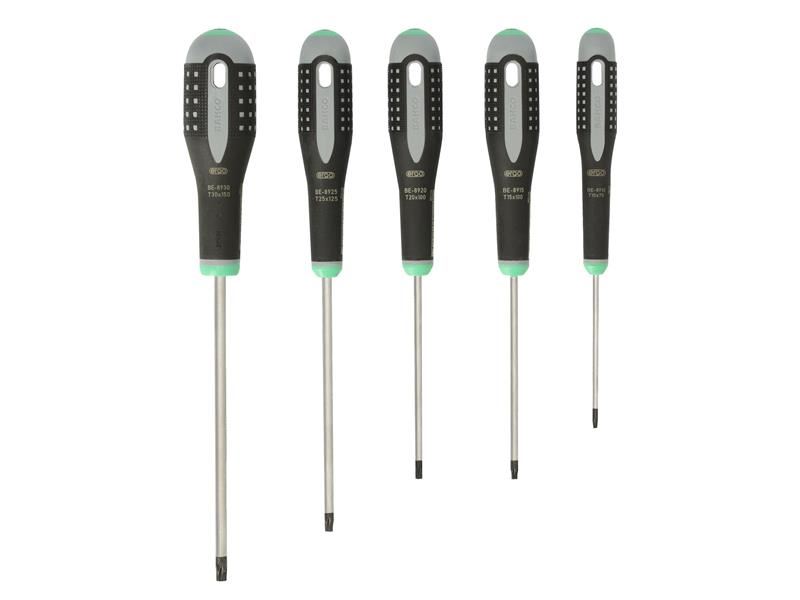 Bahco BE-9885 ERGO™ 5-Piece Screwdriver Set