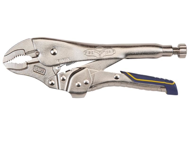 IRWIN Vise-Grip Fast Release Curved Jaw Locking Pliers with Wire Cutter, 254mm