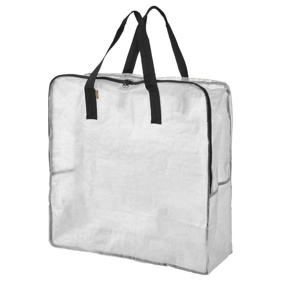 IKEA Bolsa de almacenamiento transparente DIMPA, 65x22x65 cm
