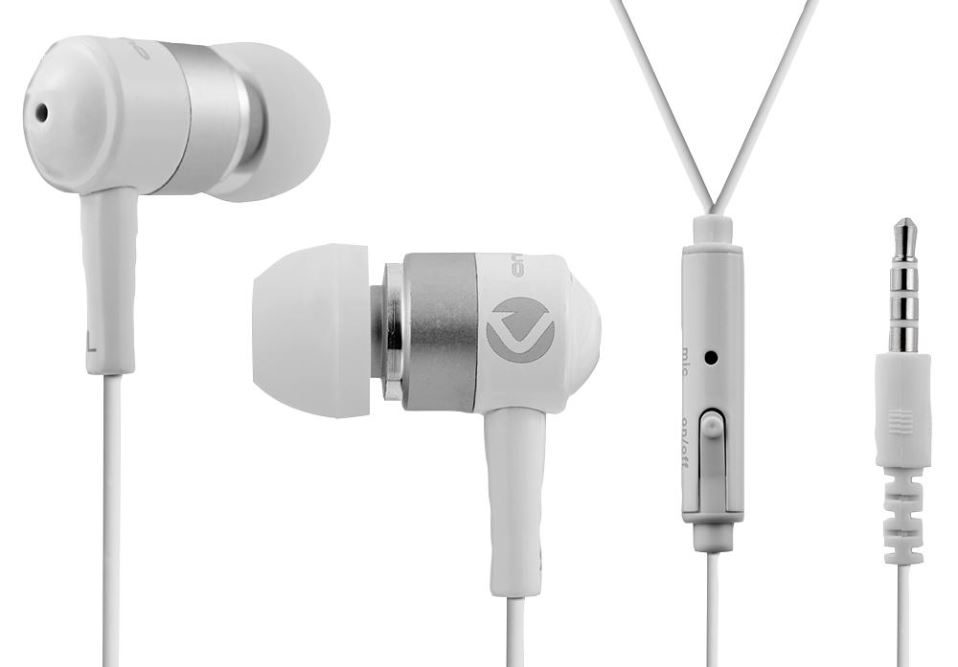 VOLKANO Auriculares In-Ear Hi-Fi Stannic, Blanco
