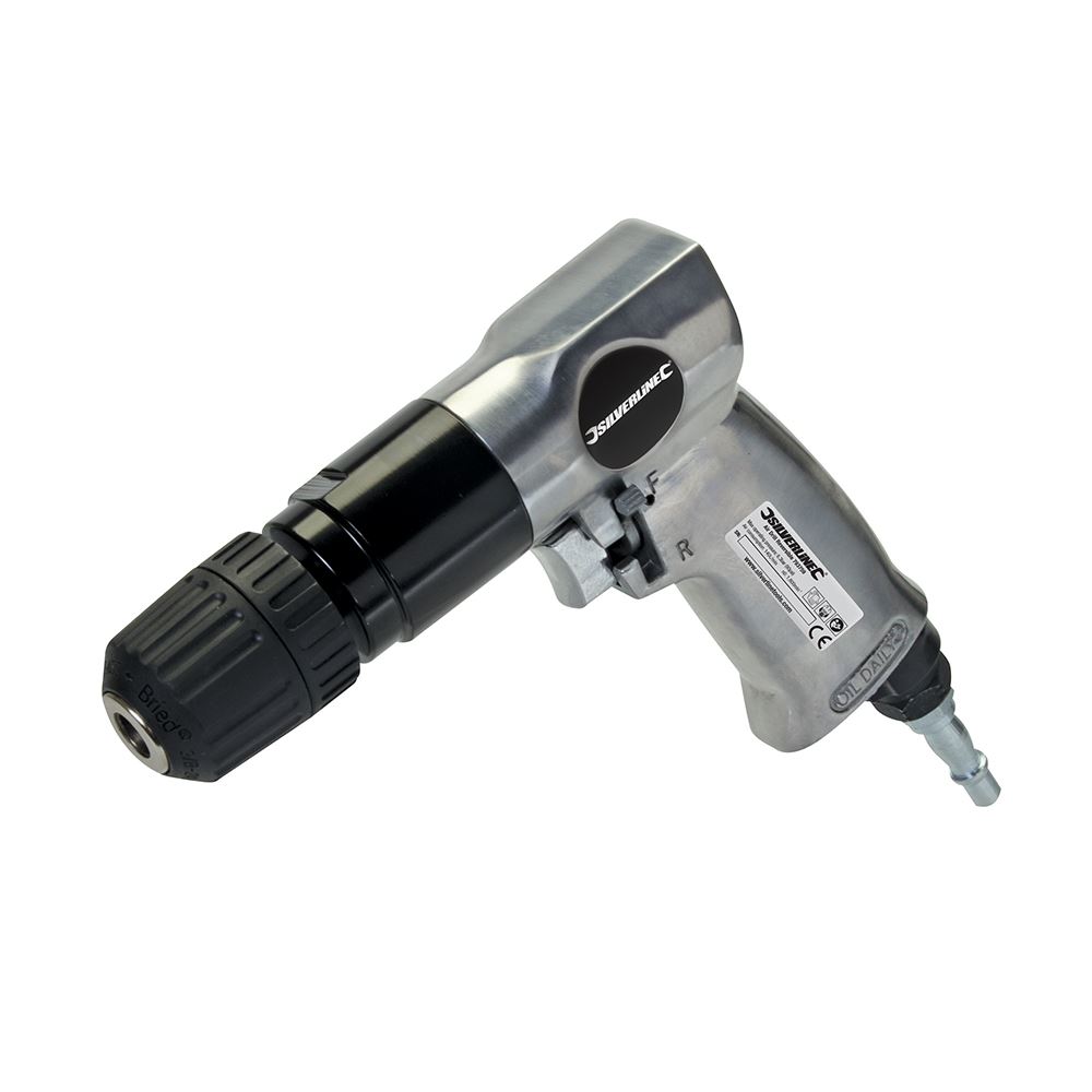 Silverline 10mm Reversible Air Drill