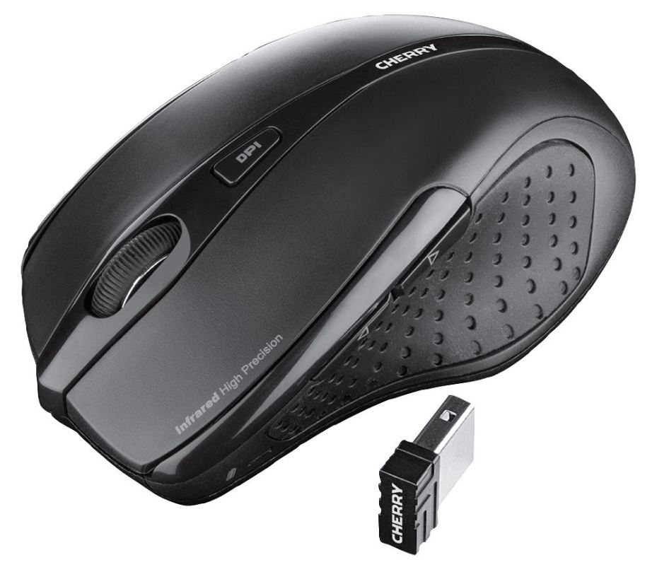 CHERRY MW 3000 Draadloze Lasermuis, Zwart