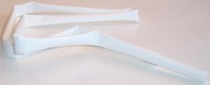 Raychem TE Connectivity 12.7mm White Heat Shrink Tubing, 2:1 Ratio