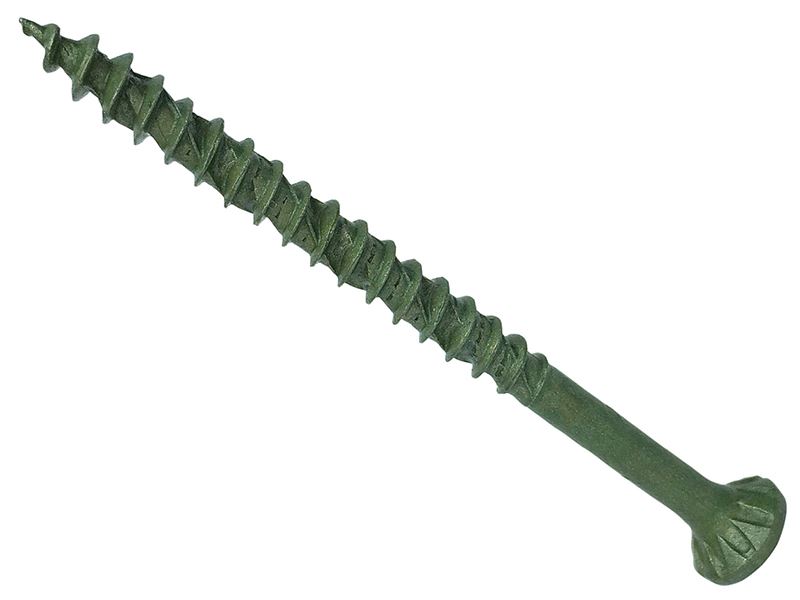 ForgeFix ForgeFast Viti da Decking TORX® CSK Verde 4.5x60mm, Confezione da 500