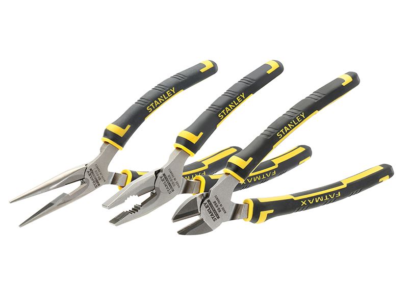STANLEY FatMax Pliers Set, 3-Piece, Steel