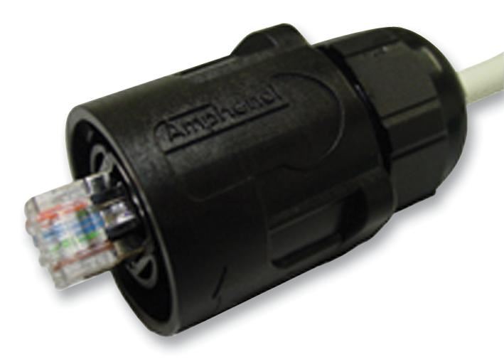 Amphenol RJ45 Plug, Connettore Montaggio su Cavo