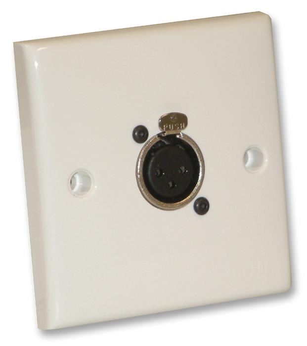 EAGLE Placa de Pared AV con Conector XLR 3 Pines