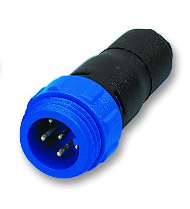 Buccaneer Série 400 - Fiche Inline 4 Contacts, Nylon, Broches à Souder/Crimp (B