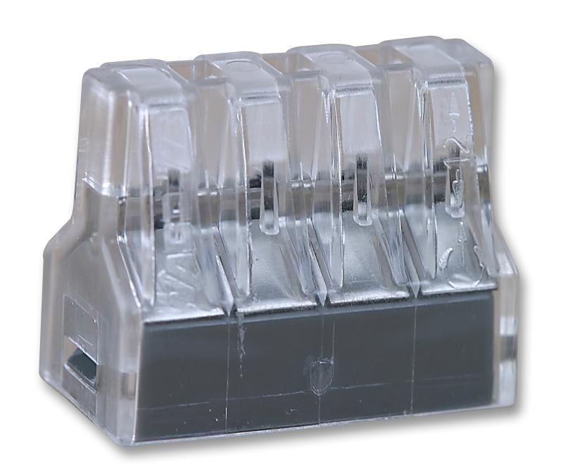 WAGO Pushwire Connector 8-Way, 2.5mm², 24A 400V