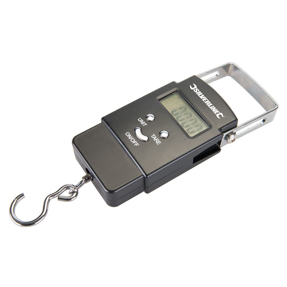 Silverline - Timbangan Elektronik Poket - 50kg