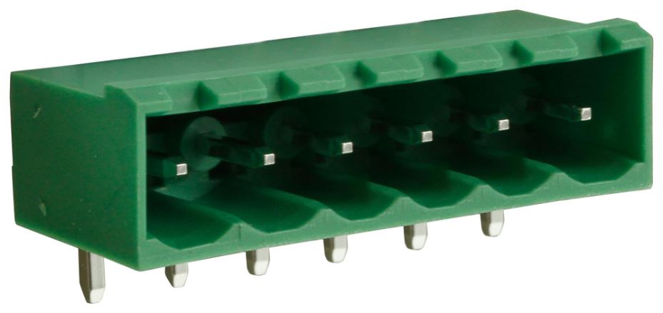 CamdenBOSS - Bloc Teirminé Plugáilte Cothrománach 5mm, 6-Pol, 15A