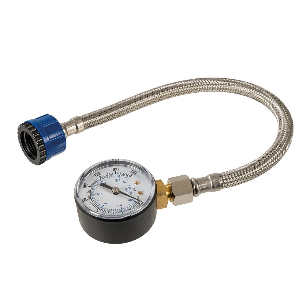 Silverline Manómetro de presión de agua 0-11bar (0-160psi)