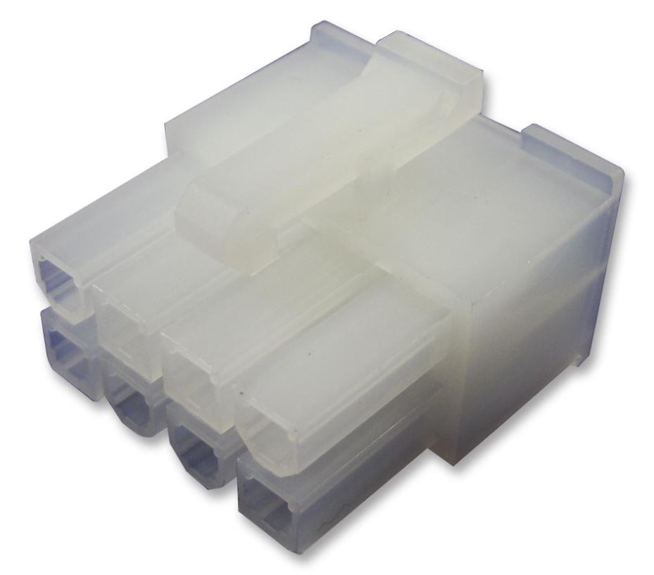 MULTICOMP PRO Alogamento de Receptáculo 8 Vias, 4,2mm, Nylon 66