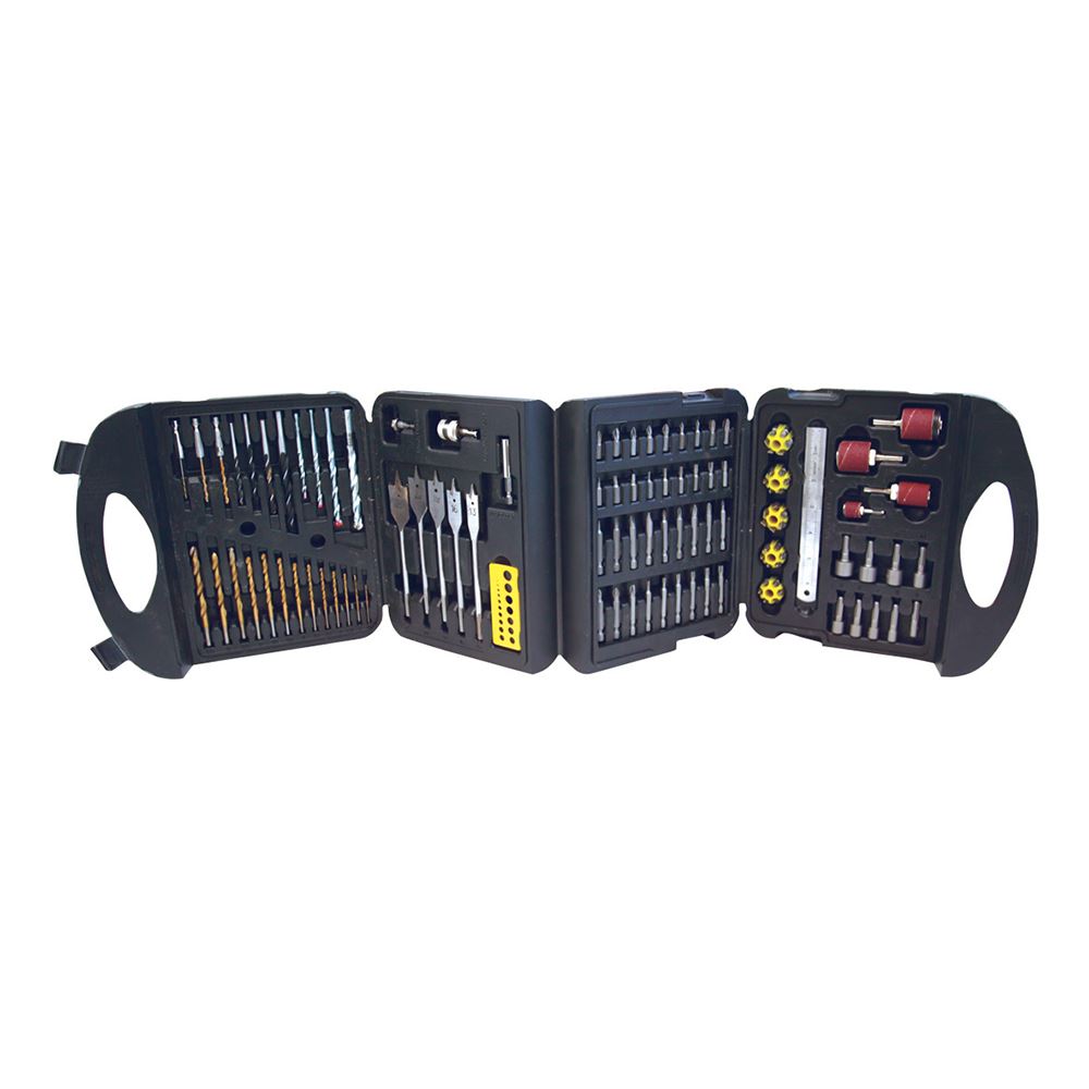 Silverline 113-Piece Assorted Drill Bit & Driver Set
