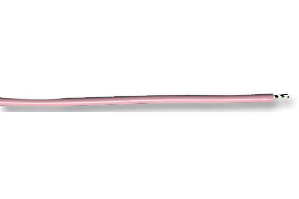ALPHA WIRE - Fil de connexion UL1007 PVC, 24 AWG, Rose, 304,8m (1000ft)