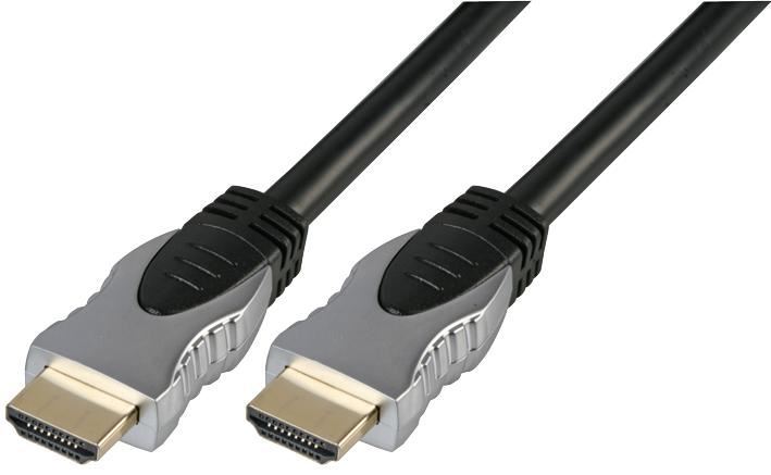 Cabo HDMI de Alta Velocidade PRO SIGNAL com Ethernet, Banho a Ouro, 10m Preto