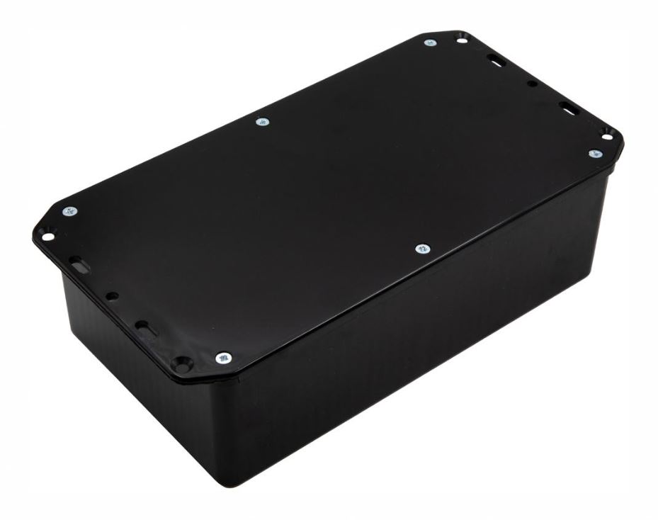 CAMDENBOSS IP54 Black ABS Flanged Enclosure 210x112x61mm