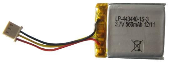 HiLo 600mAh 3.7V LiPo Rechargeable Battery