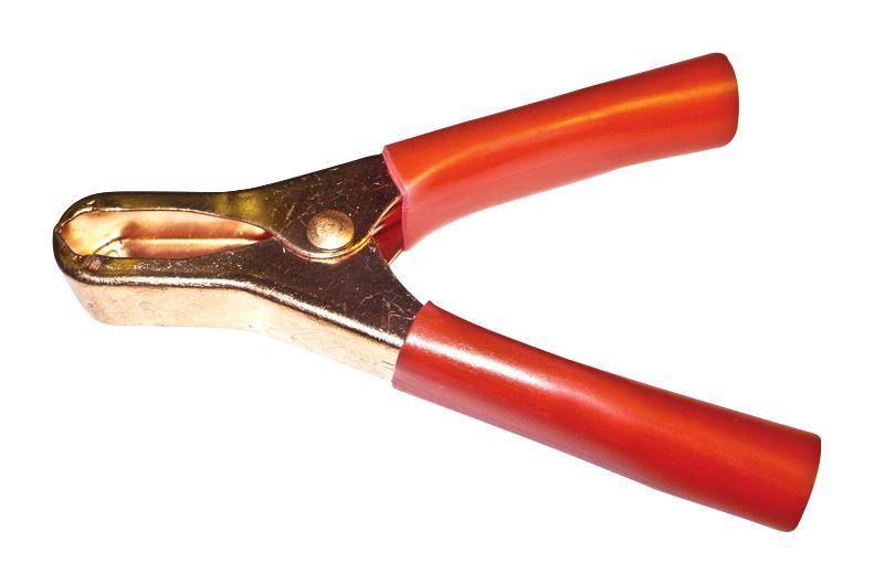 Mueller Electric - Μικροσκοπικός Συνδετήρας Μπαταρίας, 75A, Χαλκός, Κόκκινος Μονωτήρας, 74mm