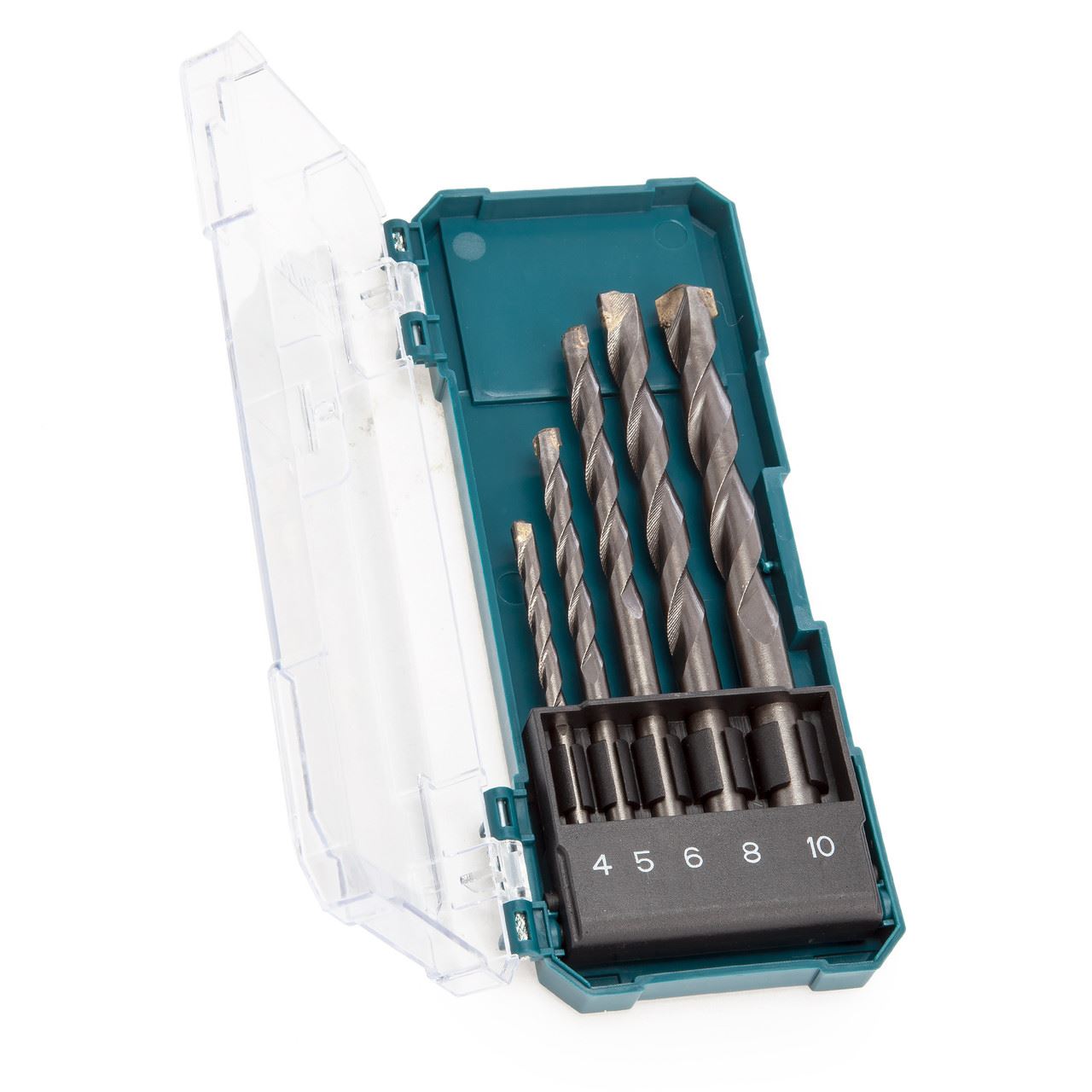 Makita TCT Masonry Drill Bit Set, 5-Piece (4-10mm)