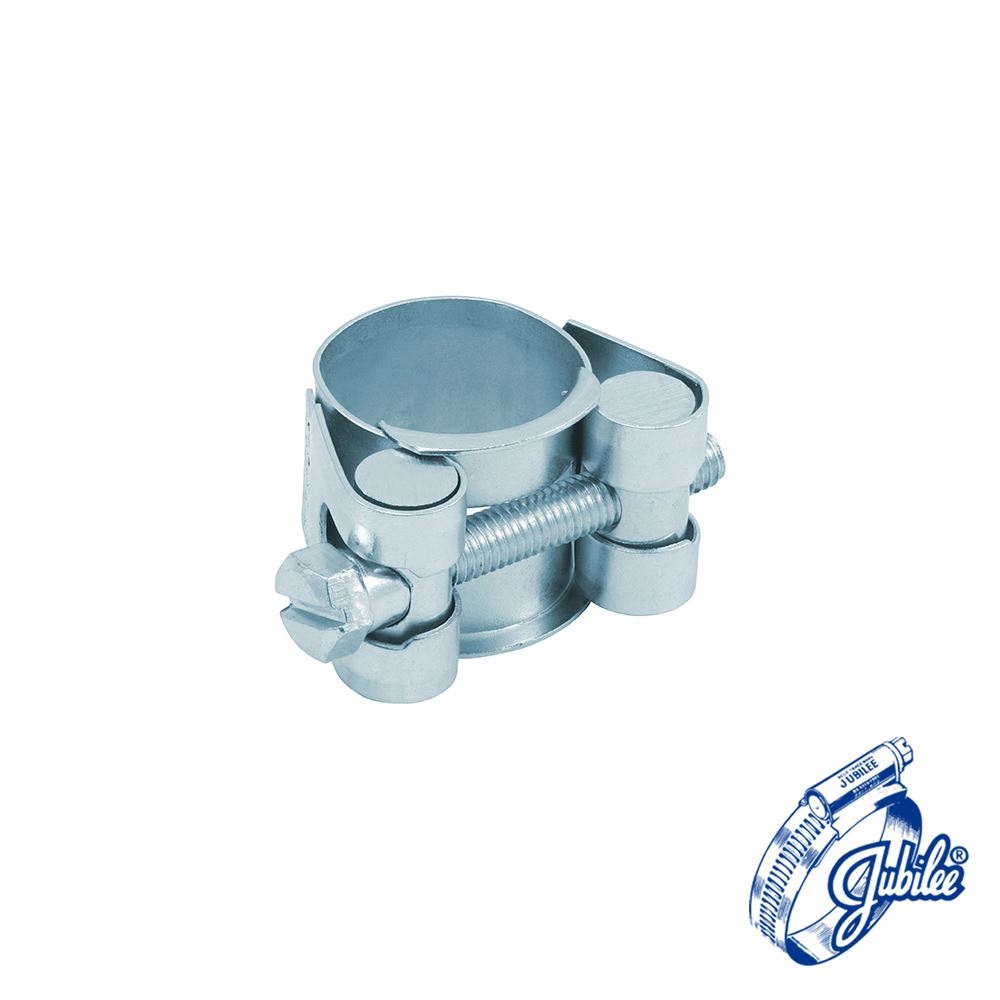 Jubilee Superclamp מלחצת צינור פלדה, 17-19 מ״מ, מצופה אבץ, 10 יח'