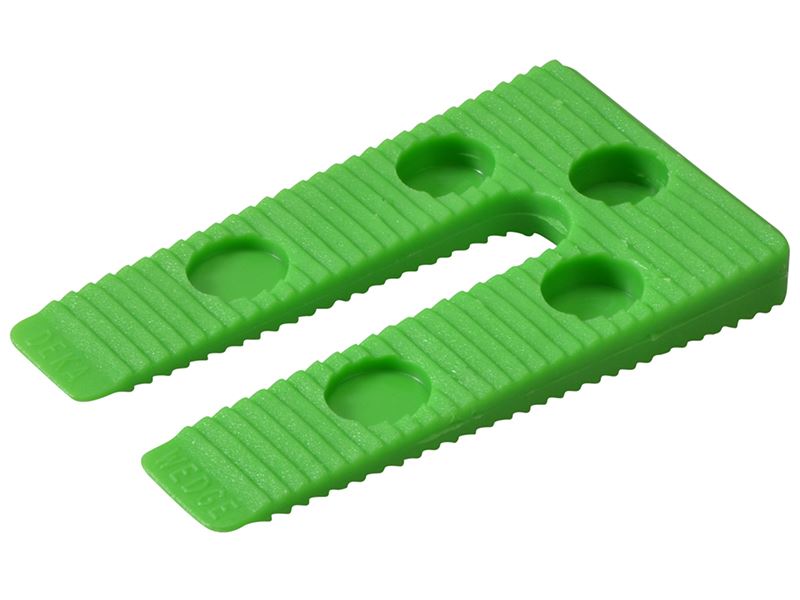 Broadfix Green Precision Wedges - 100 Pack, 78x45mm