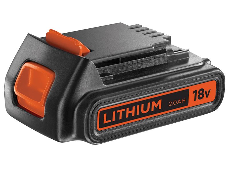 BLACK+DECKER BL2018 Batería Li-Ion 18V 2.0Ah con Sistema Slide
