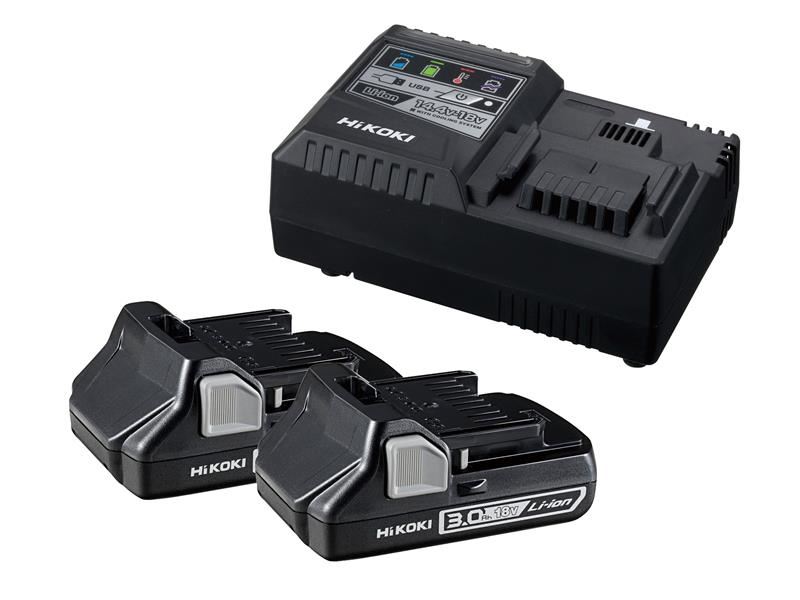 HiKOKI 18V Li-ion Battery & Fast Charger Starter Pack