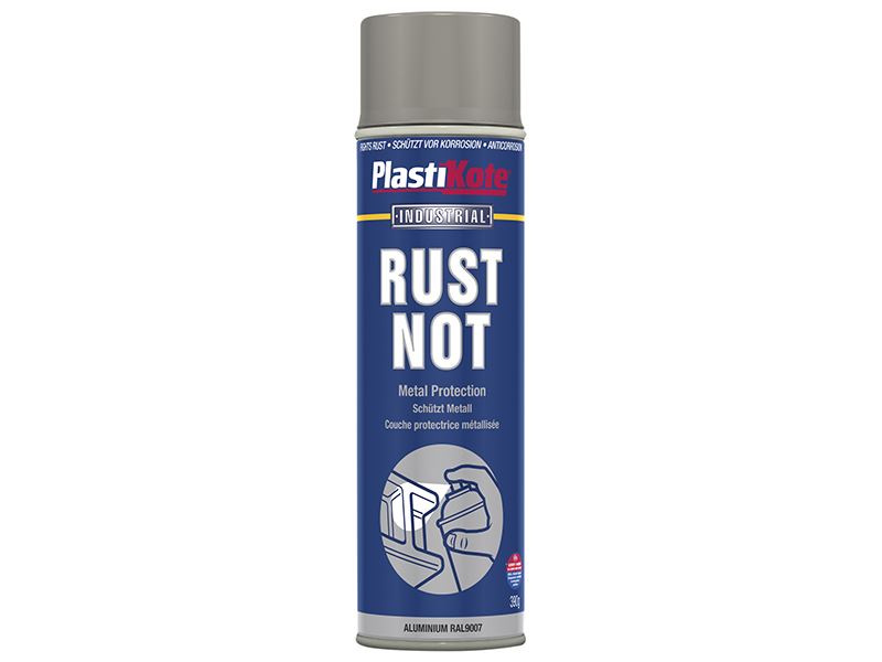 PlastiKote Rostschutz-Sprühlack Matt Aluminium 500ml