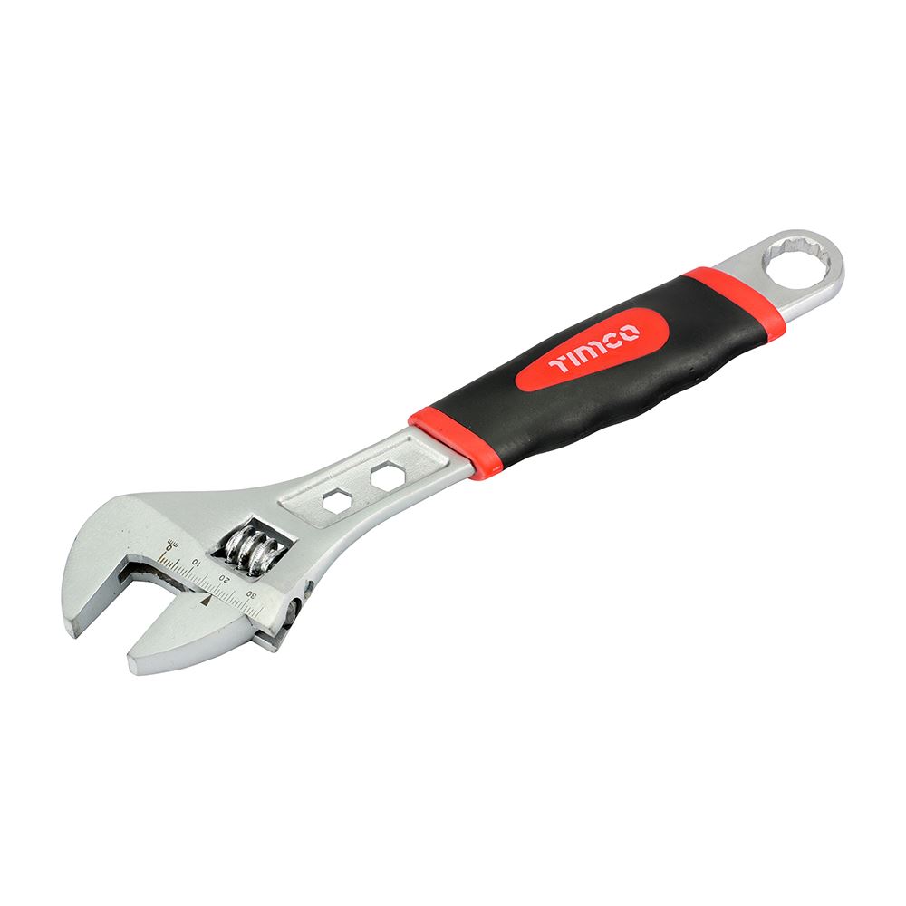 Timco Adjustable Wrench, 10 inch, Chrome Vanadium Steel