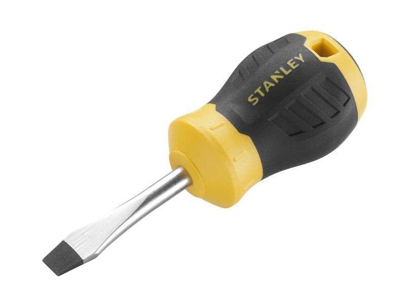 STANLEY Krátký šroubovák s měkkou rukojetí 6,5 mm x 45 mm