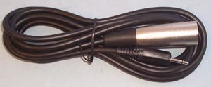 Pro Signal Cable XLR 3 Pines a Jack Mono 3.5mm, 2m Negro