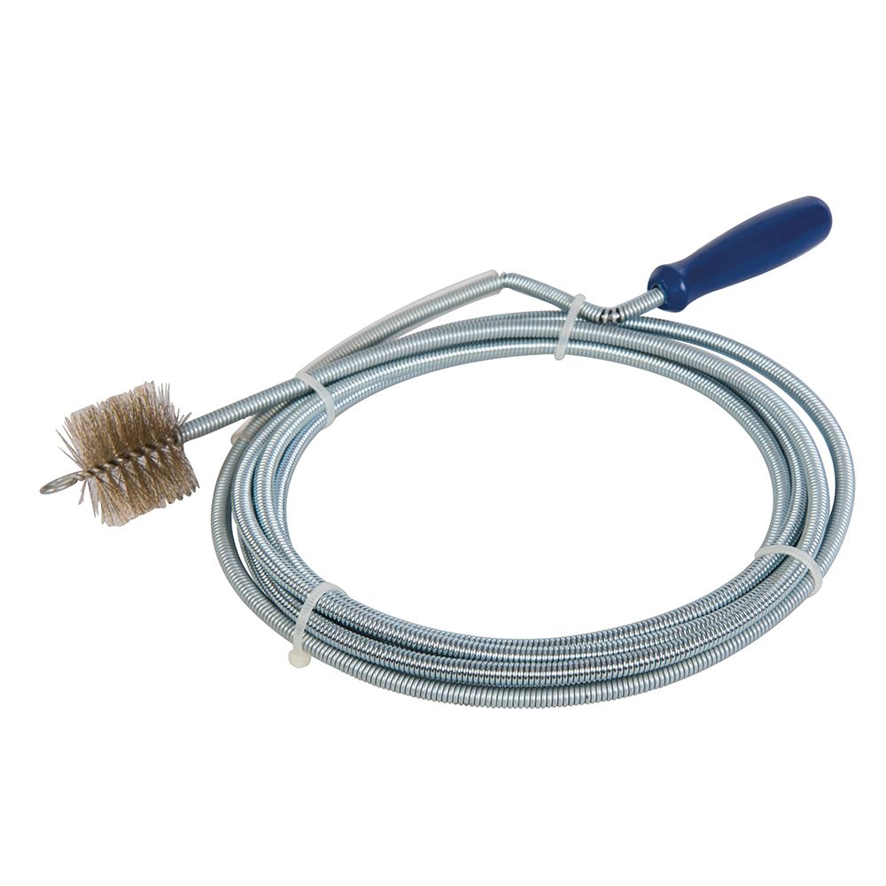 Silverline Ontstoppingsveer met Borstel, 3m x 33mm