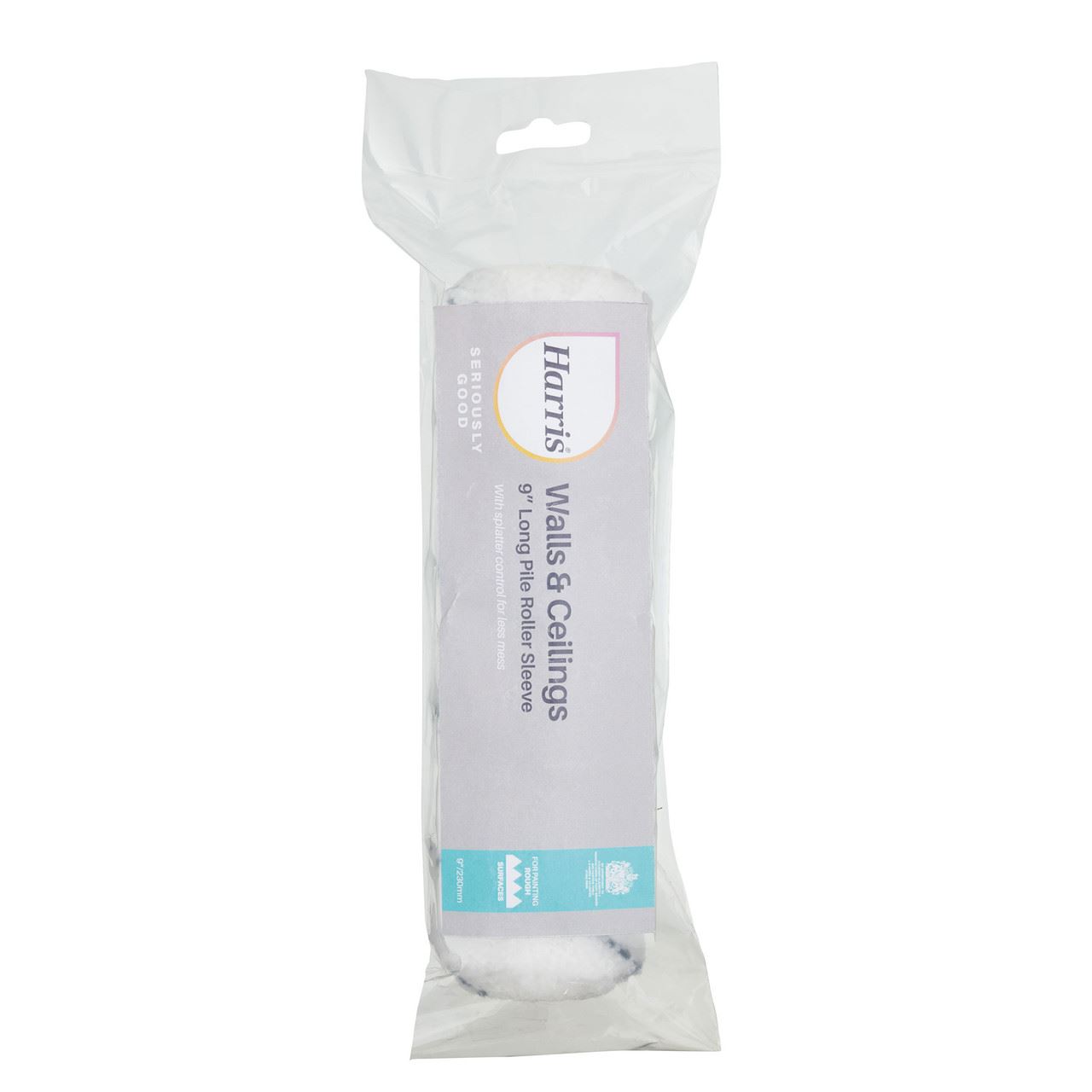 Harris Seriously Good Walls & Ceilings Long Pile Roller Sleeve, 9 Inch