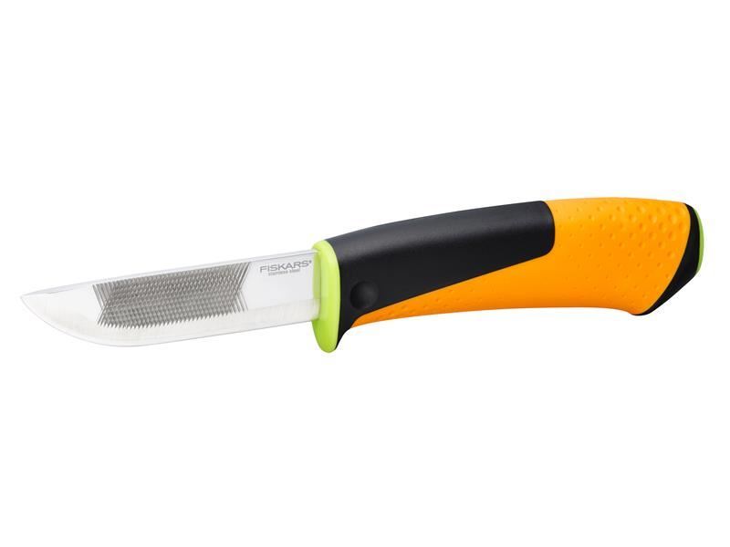 Fiskars Faca Resistente com Afiador, 21,9 cm