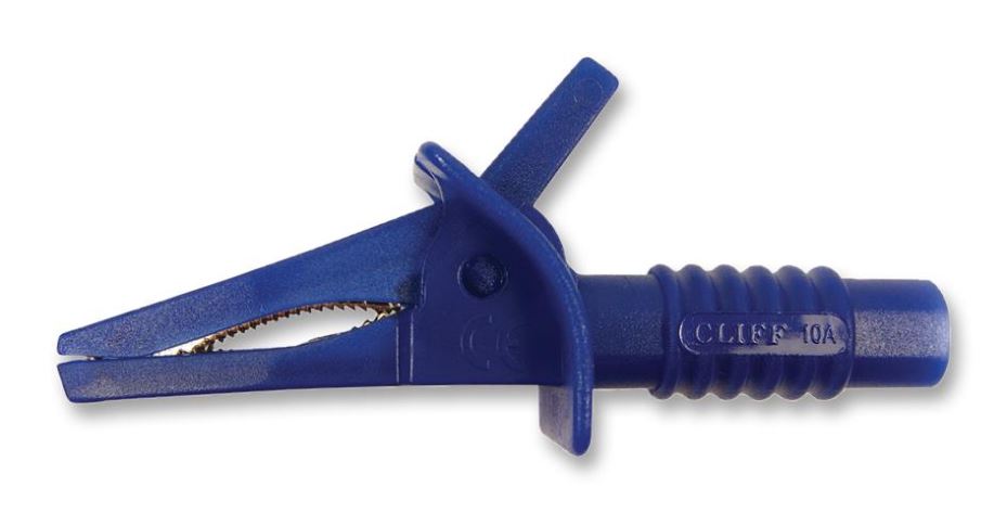 CLIFF 25mm Blauwe Krokodillenklem, 10A