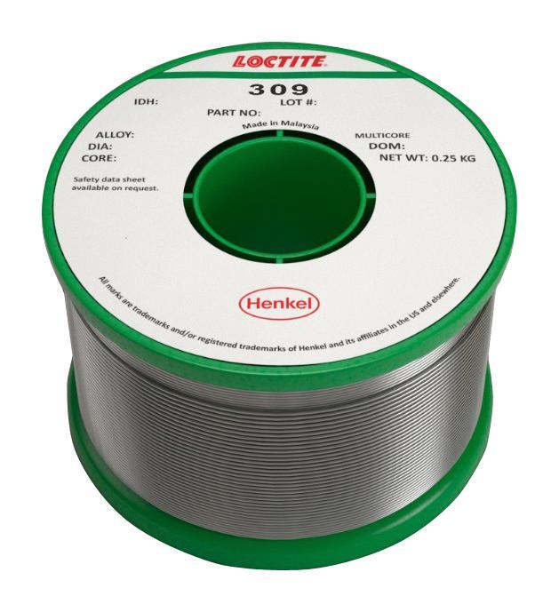 MULTICORE/LOCTITE Lead-Free Solder Wire, 0.5mm, 250g, 227°C