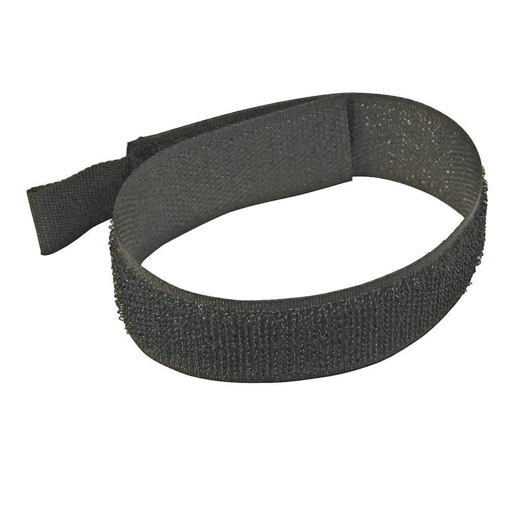 Fixman Hook & Loop Cable Ties, Black, 10pk, 150mm