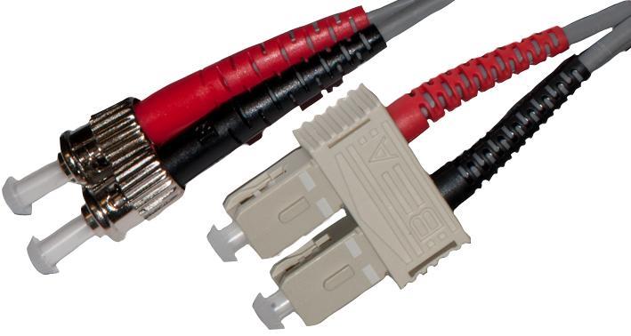 CONNECTIX Kabel Gentian Optik Multimode OM1 62.5/125µm SC-ST Duplex 5m