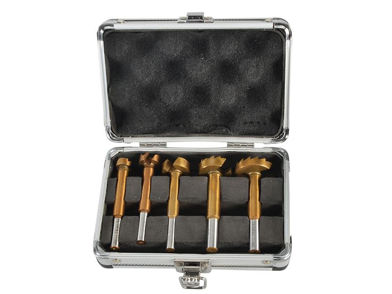 Faithfull 5-Piece Forstner Bit Set for Woodworking