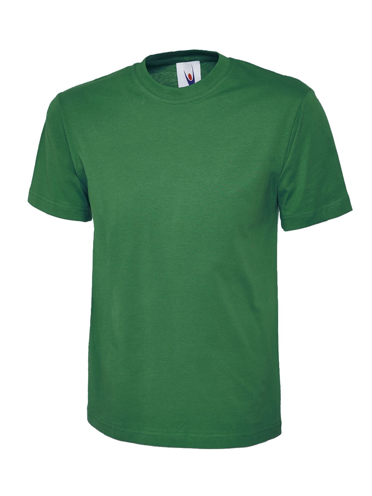 Uneek Classic T-Shirt - Unisex, 100% Cotton, Kelly Green, XS